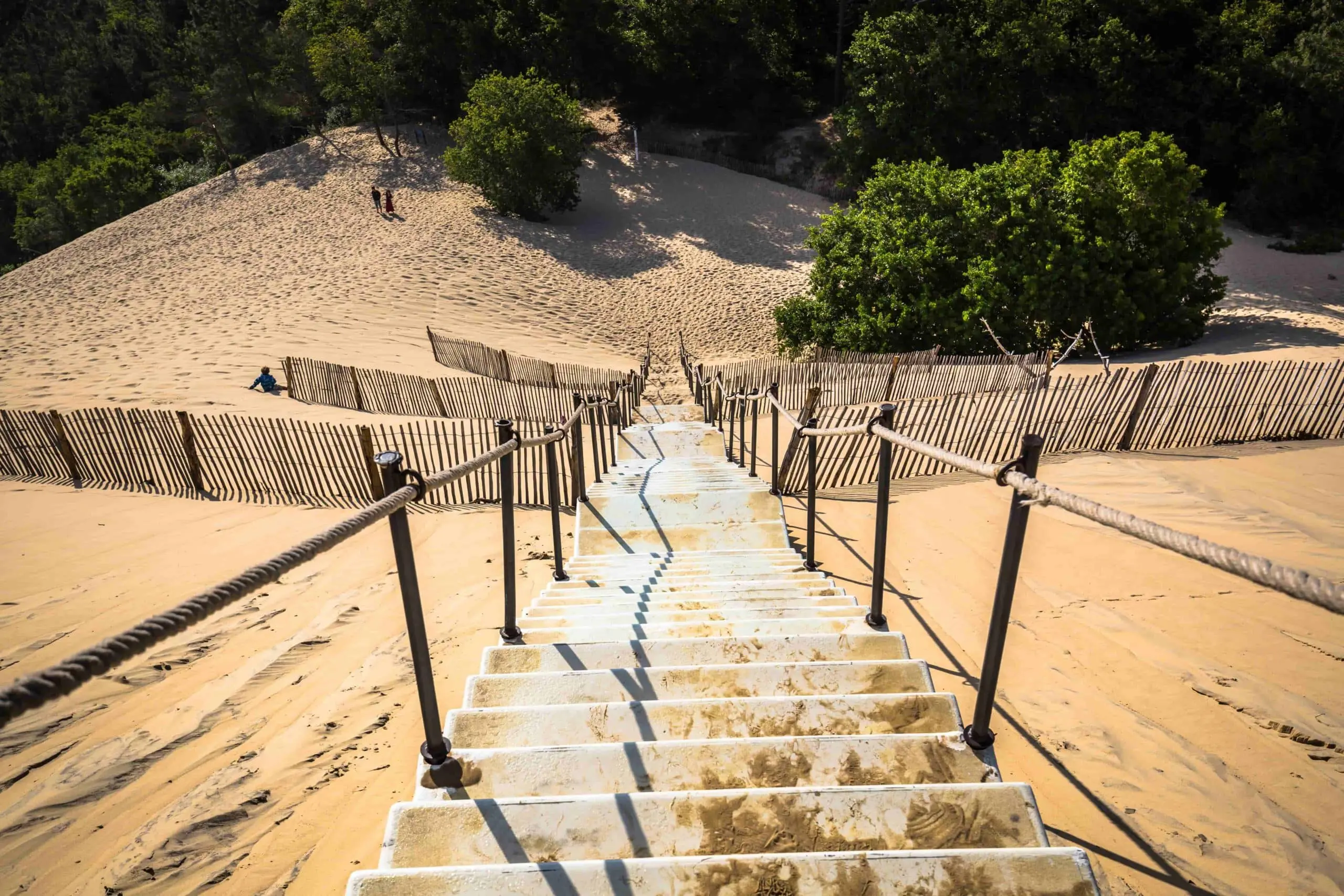 Vue aérienne du Bassin d'Arcachon